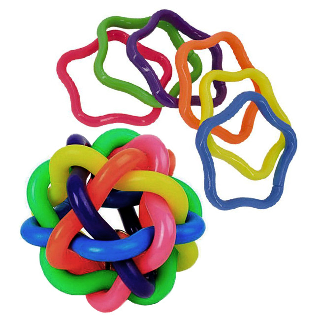 DIY Rainbow Atom Ball