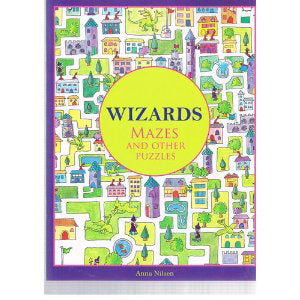 Wizards Mazes & Puzzles Book