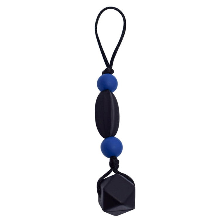 Chewy Zipper Pull - Black/Navy