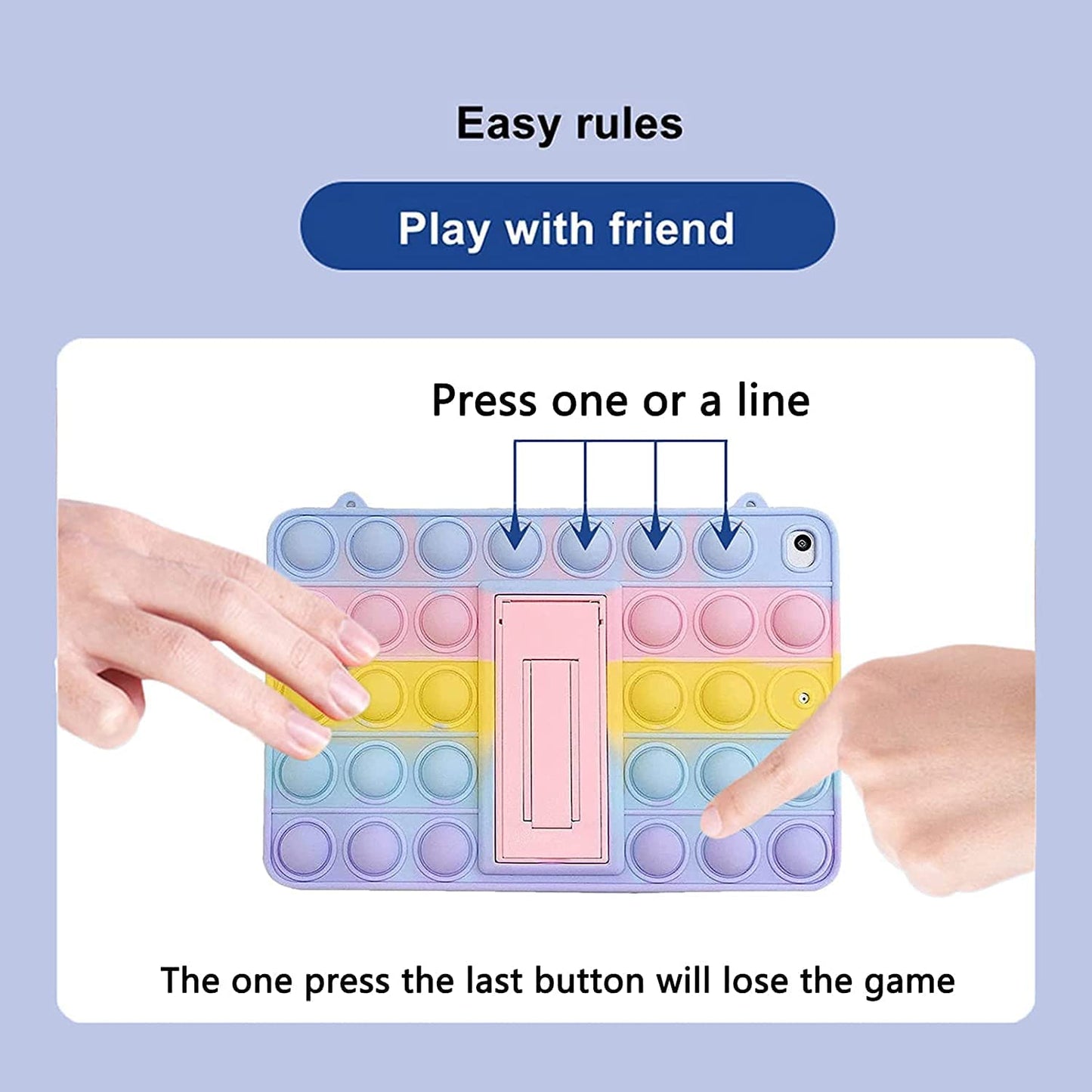 Push Pop Bubble Fidget - Tablet Case for iPad