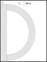 Capital Letter Cards for Wood Pieces (laminated)