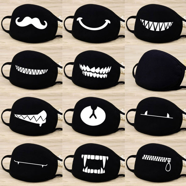 Cotton Face Mask - Black