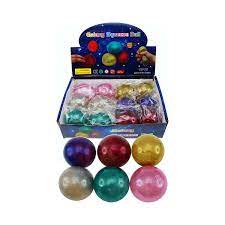 Galaxy Glitter Squeeze Ball