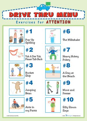 Attention and Strength Card Deck