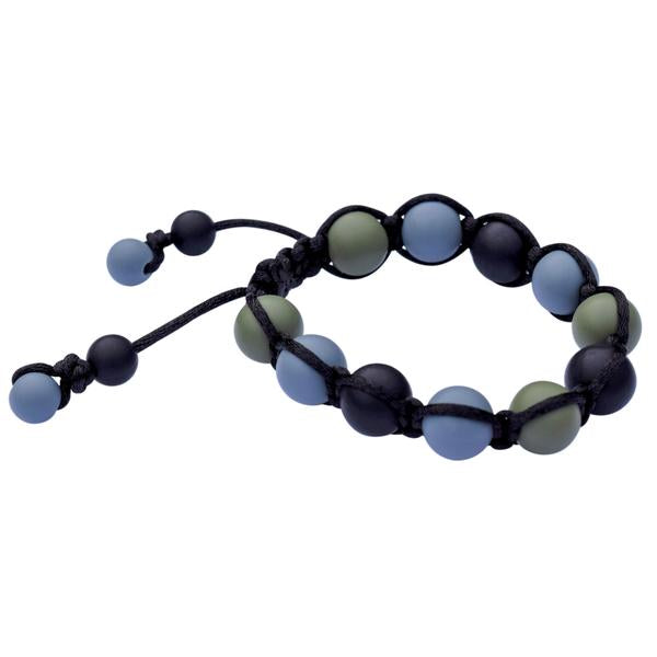 Adjustable Camo Bracelet - Green Small