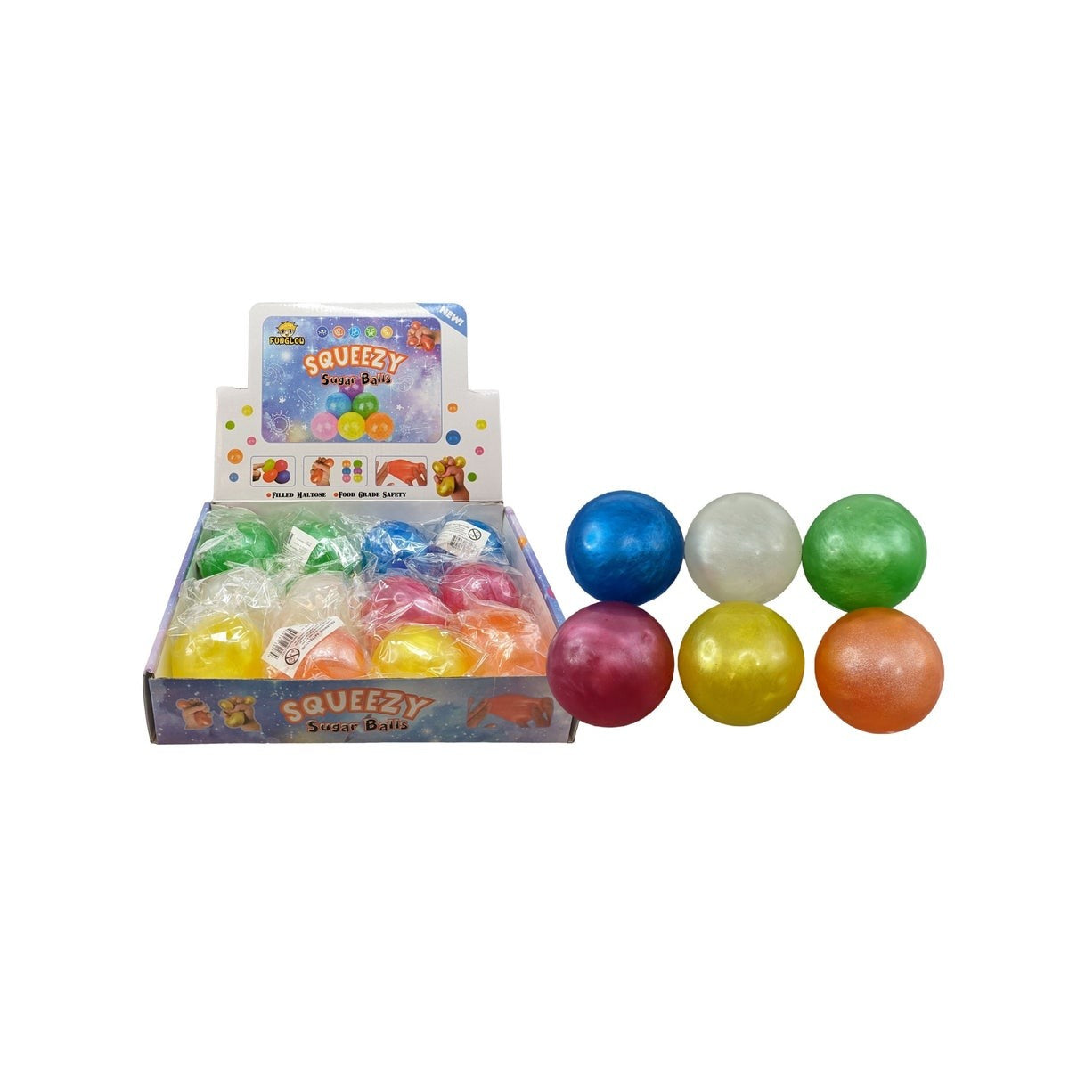 Pearly Sugar Ball (2.5")