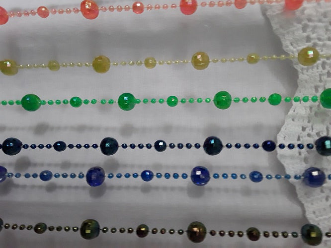 Plastic Bead Curtain (Rainbow)