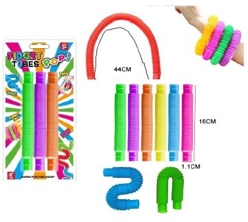 Pop Fidget Tubes - 3 pack