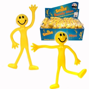 Smiley Face Bendable 5"