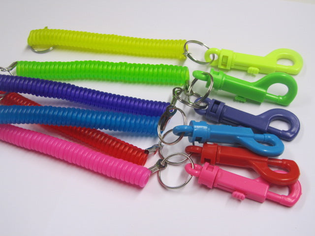 Spiral keychain