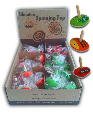 Wooden Spinning Top