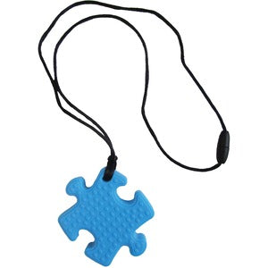 Blue Puzzle Chewelry Necklace
