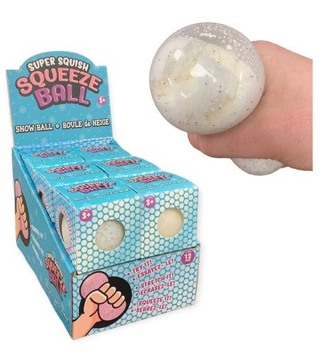 Super Crunch Squeeze Snow Ball / 7cm