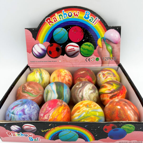 Rainbow Dough Ball