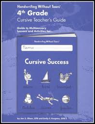 4th Grade Cursive Teacher's Guide