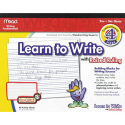 Learn to Write with Raised Ruling