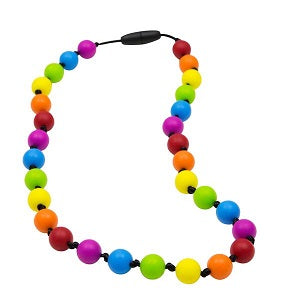 Kid's Knotty Rainbow Necklace - Round