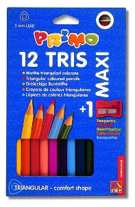 Triangular Coloured Pencils - Maxi 5 mm