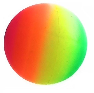 Inflatable Rainbow Ball