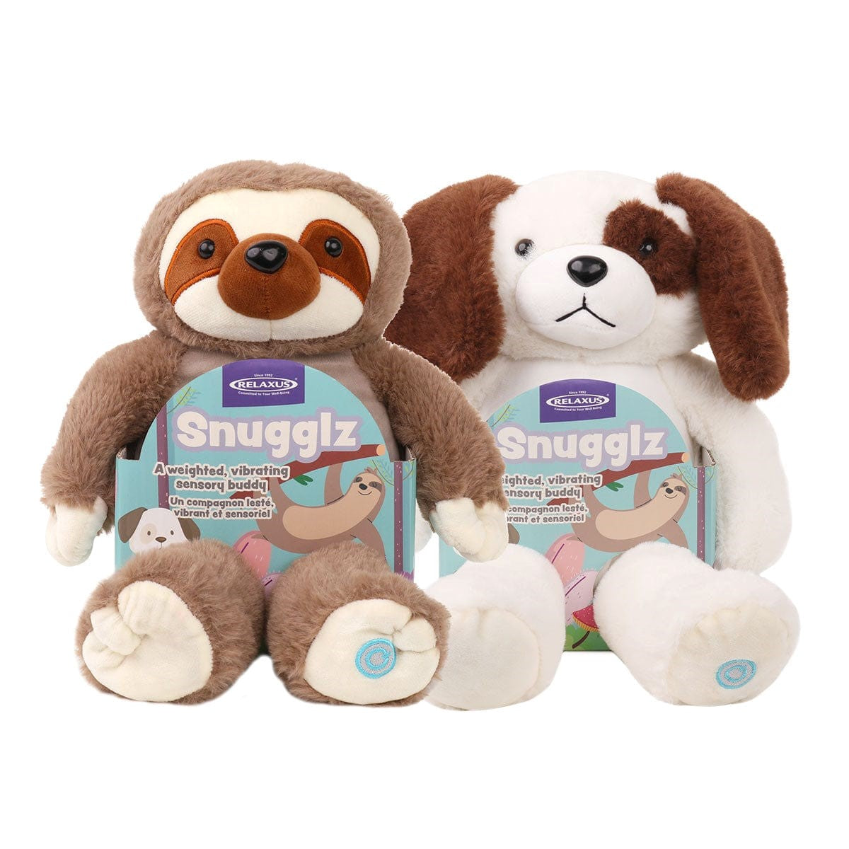 Snugglz Huggable Sloth and Puppy - BACK IN STOCK!!