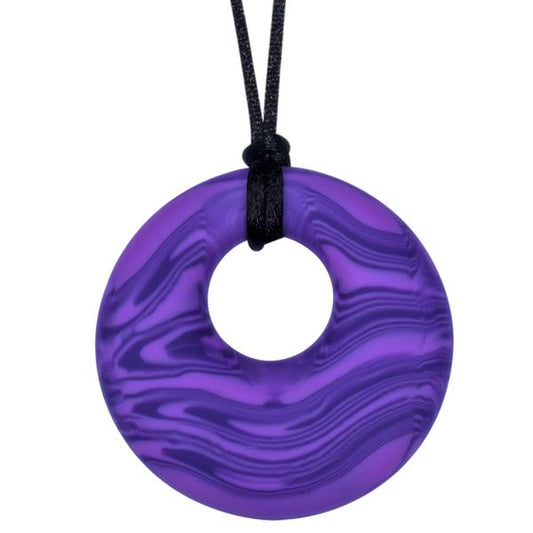 Scribbles Pendants - Dark Purple