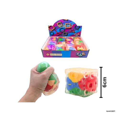 Sensory Squish Cube – Colorful
