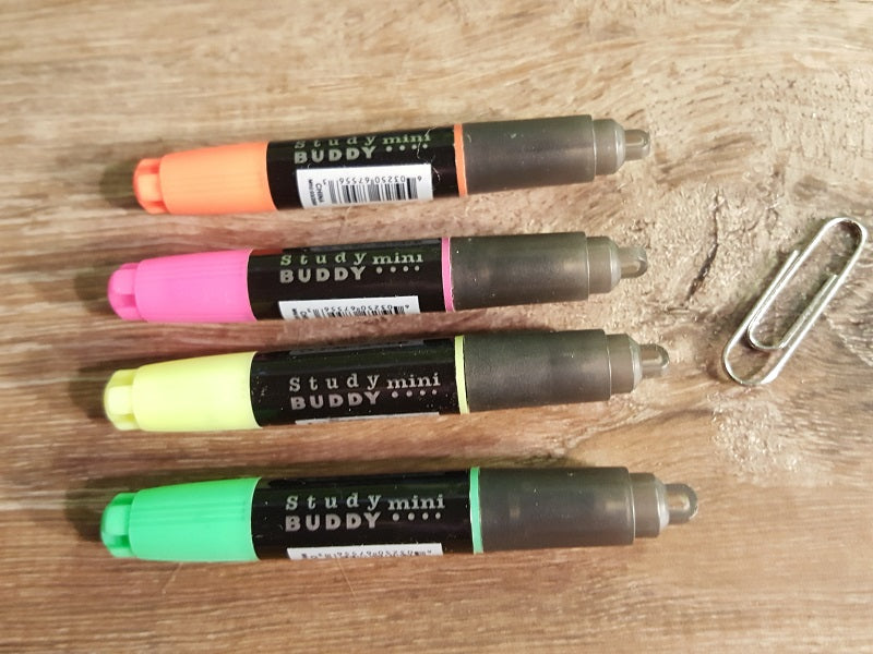 Mini Study Buddy Pen & Highlighter