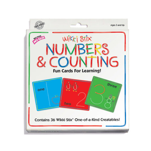 Wikki Stix - Number & Counting Card Set